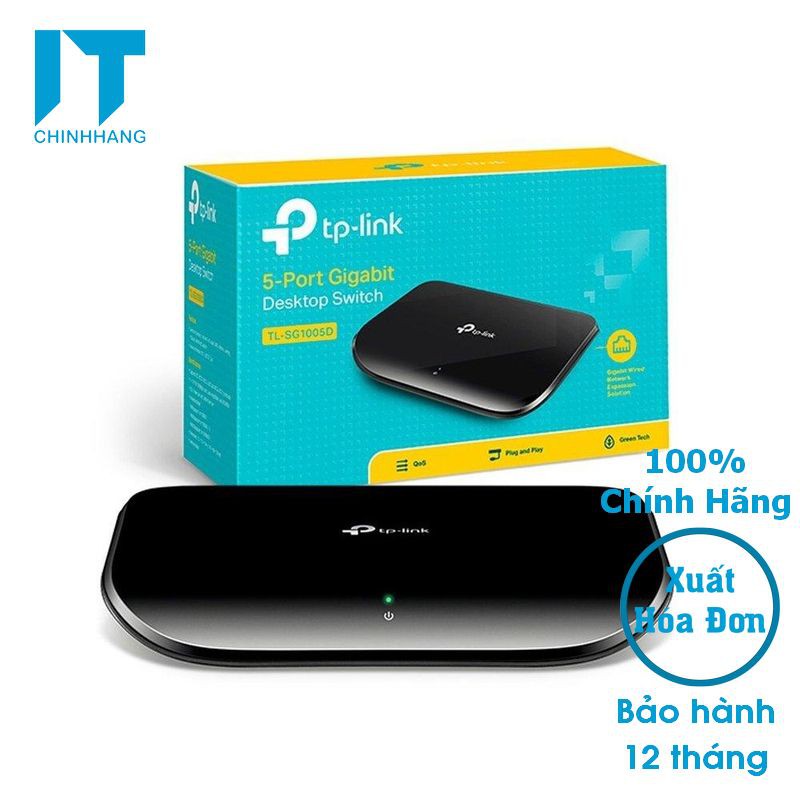 Bộ Chia Mạng Tp-Link SG1005D 5 Cổng 10/100/1000Mbps - Hàng Chính Hãng