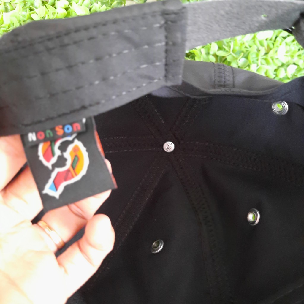 NÓN KẾT DÙ KẸP TEM 2 LỚP CAO CẤP , FULL TEM 7 MÀU