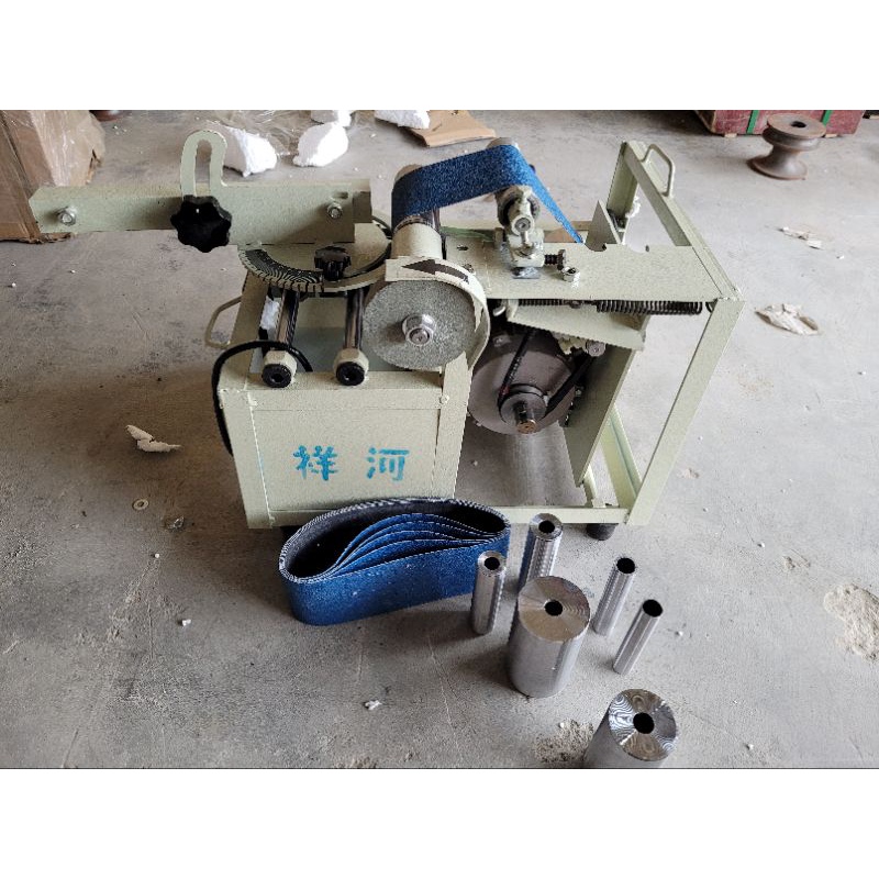 Máy mài ngàm ống hộp, đủ lô ngàm từ 19 đến 76