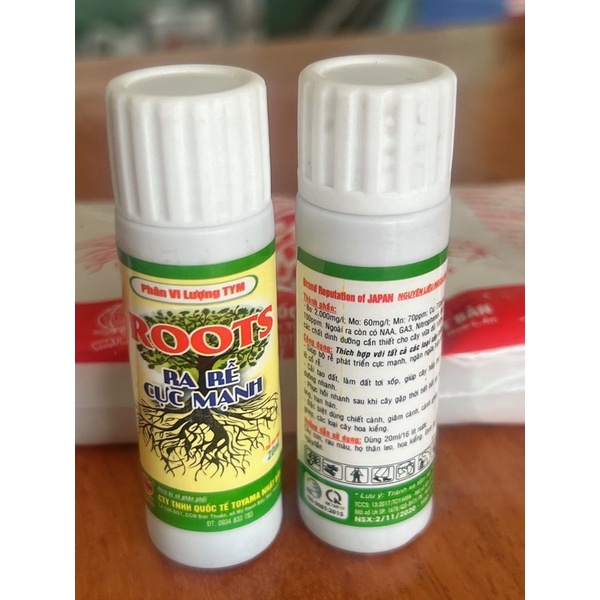 Phân Bón Lá ROOTS Ra Rễ Cực Mạnh - 20ml