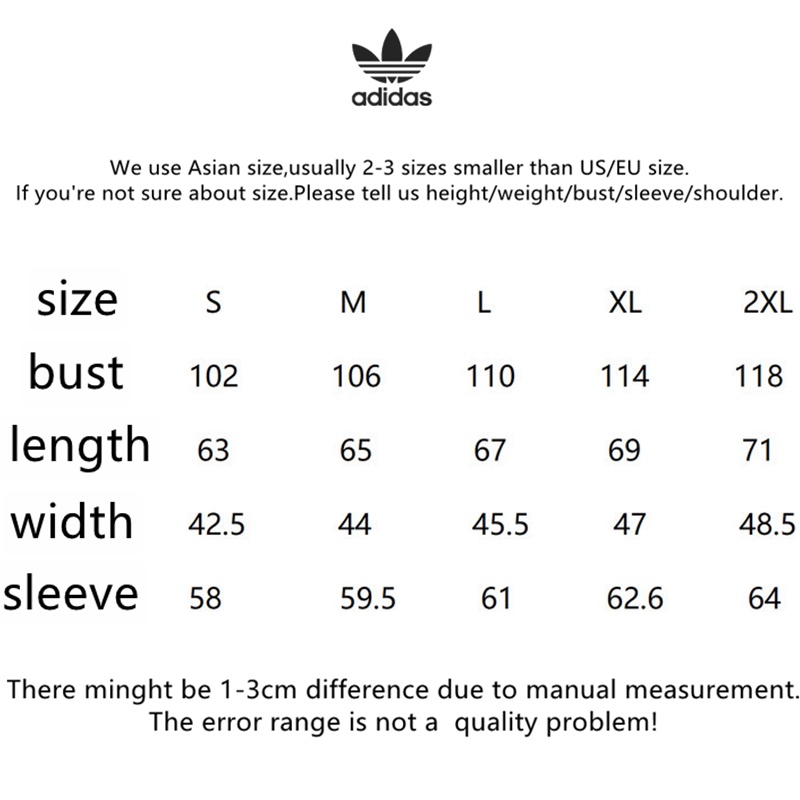 Áo Khoác Gió Adidas 100% Cỏ Ba Lá Thêu logo Cổ Đứng Phối Khóa Kéo Phong Cách vintage Cho Nam Và Nữ