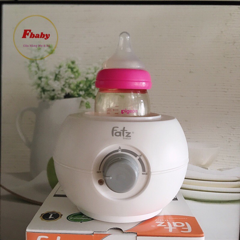 Máy hâm sữa bình cổ siêu rộng Fatzbaby FB3027SL/ Gồm 3 chức năng: hâm nóng/giữ nóng/tiệt trùng bình sữa [ Bảo hành 12T ]