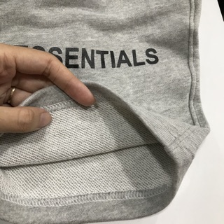 Quần short thun nam Essential fog