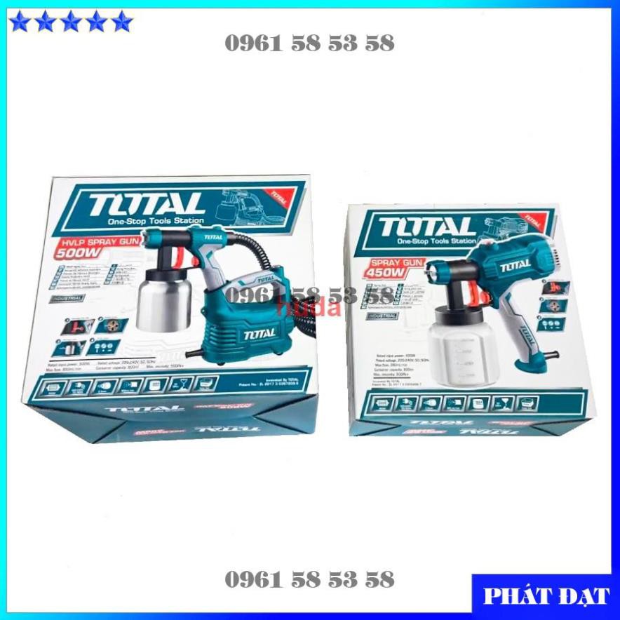 [Chính hãng TOTAL] 500W MÁY PHUN SƠN TOTAL TT5006 (HĐ)