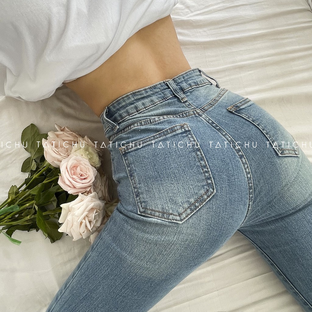 [Mã LTP50 giảm 50000 đơn 150000] Quần jean ống loe TATICHU - Flared Denim