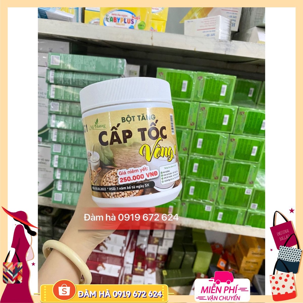[CHE TÊN] Bột Tăng Cấp Tốc Vòng 1 Mị Hương có sẵn