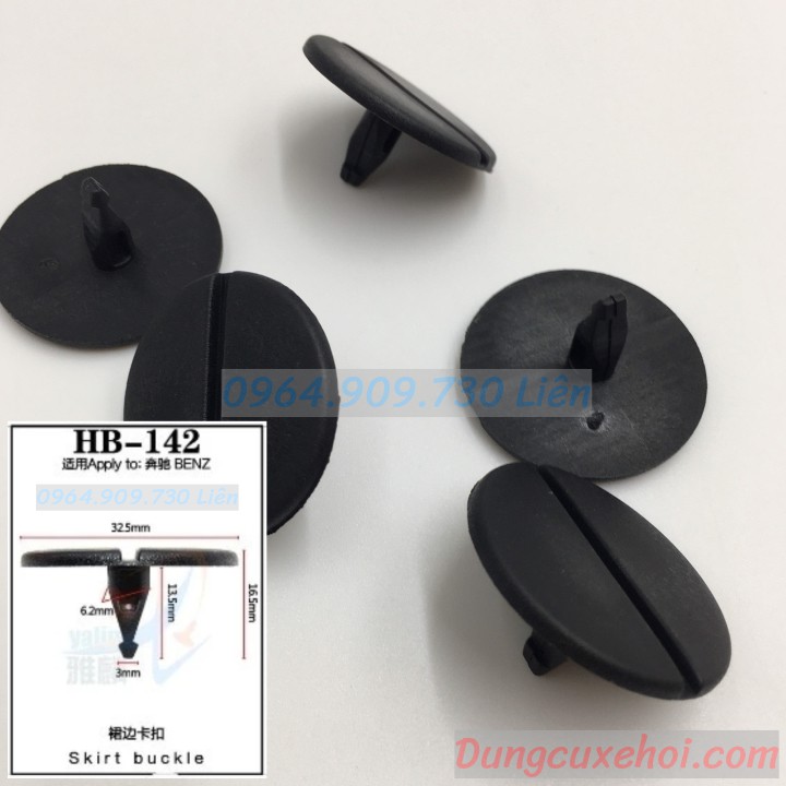 PART 8 CÁC LOẠI CHỐT NHỰA VÍT NỞ NHỰA ÔTÔ LOẠI 1 CHẤT LIỆU NHỰA NYLON POLYME