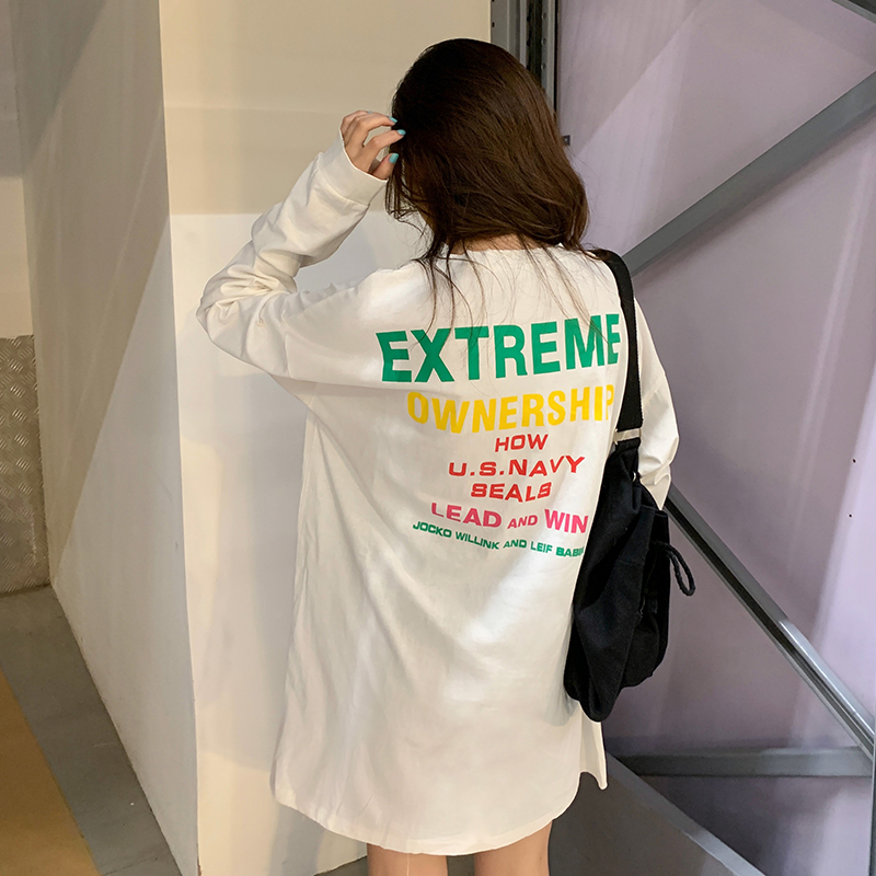 SUXI Áo Thun Nữ Cổ Tròn In Chữ Nhiều Màu