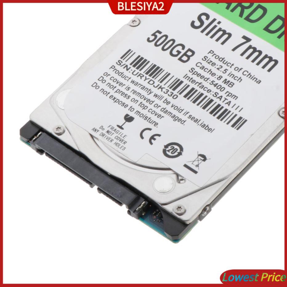 Ổ Cứng Trong 7mm Hdd 2.5 Inch Sata 6gb / S 5400rpm 8mb