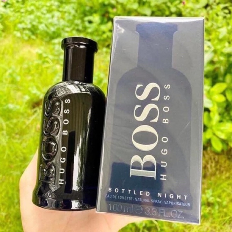 (LOẠI XỊN) NƯỚC HOA HUGO BOSS ĐEN 100ml NƯỚC HOA HUGO BOSS BOTTLED NIGHT ĐEN CHO NAM nuoc hoa nam HUGO ĐEN NAM boss đen