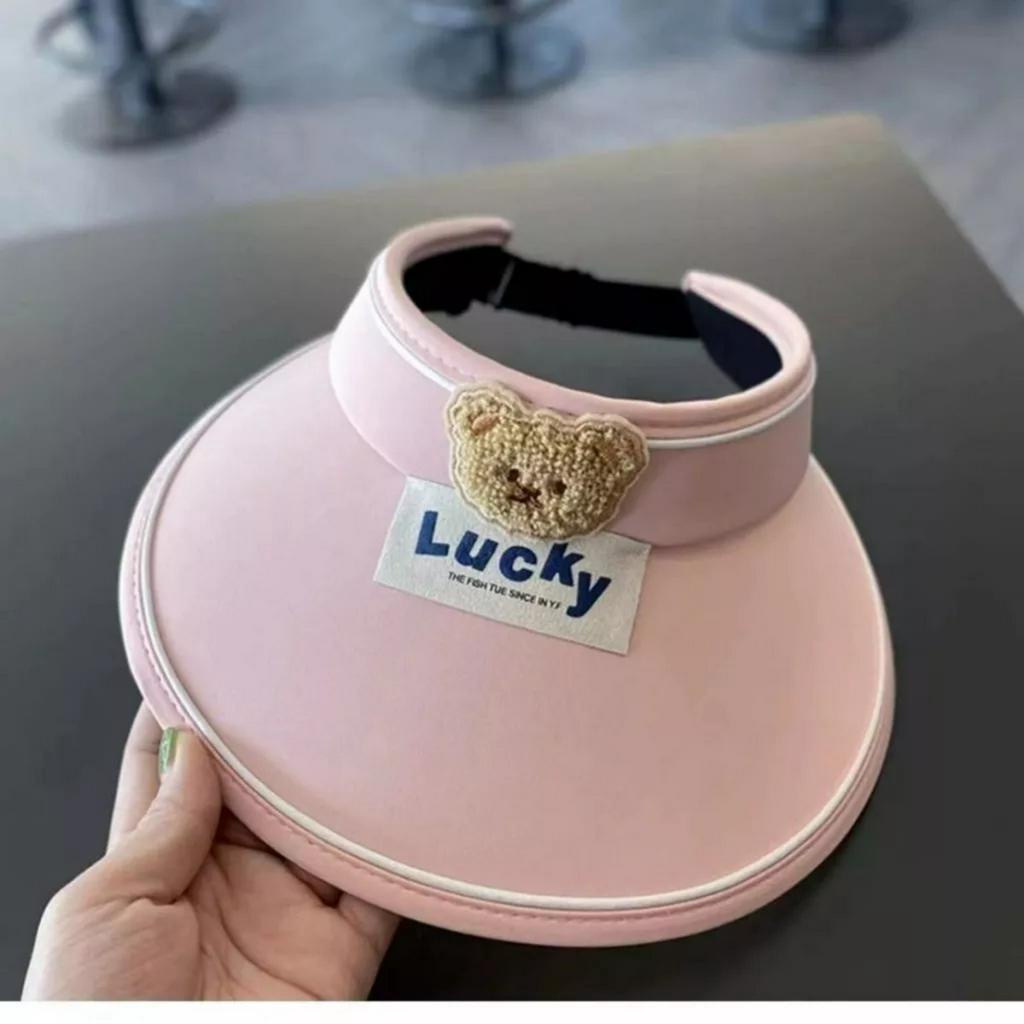Mũ Chống Nắng LUCKY Mùa Hè Phong Cách Hàn Quốc Dễ Phối Đồ Cho Bé Yêu A.Đ
