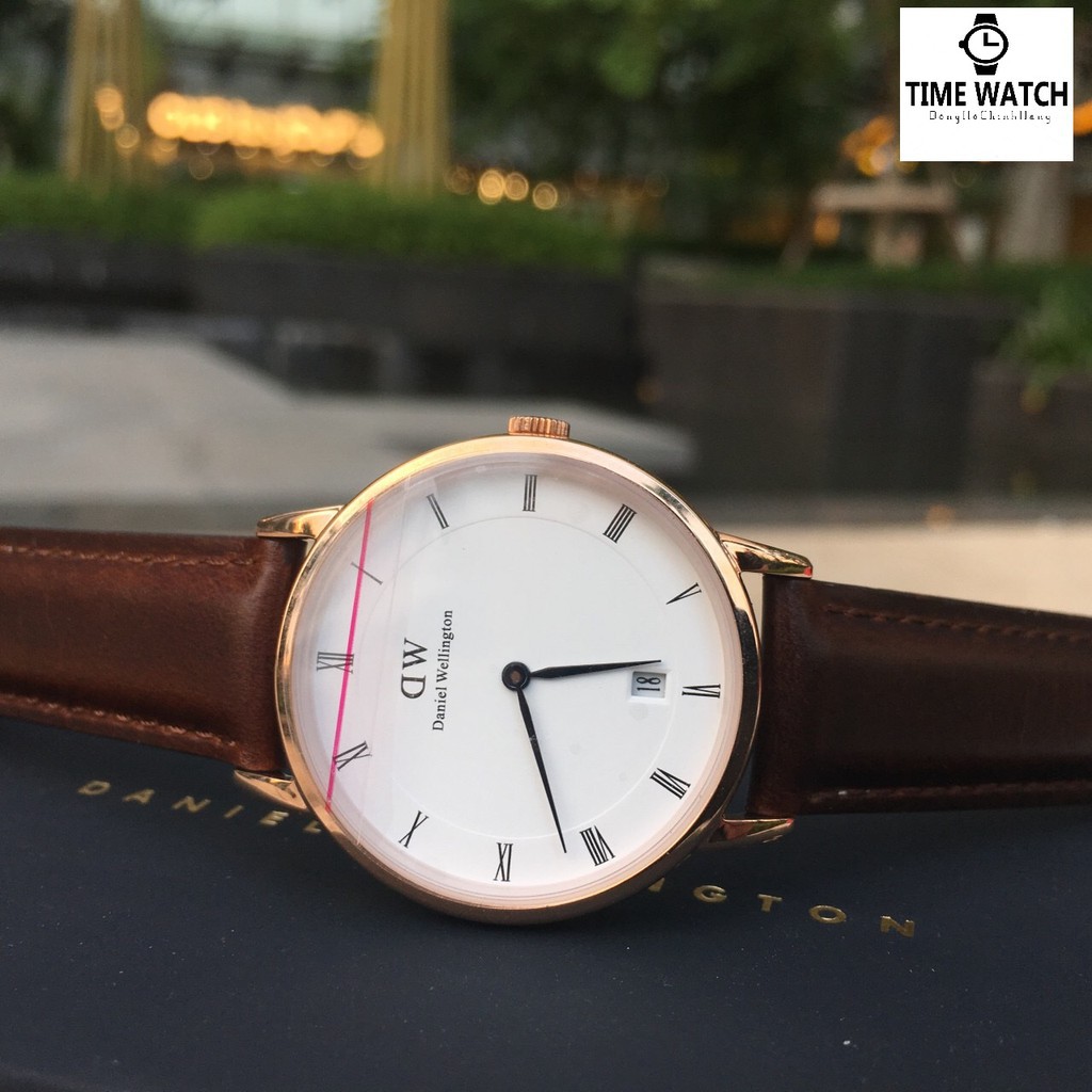 DW nam Authentic - Đồng hồ nam DW Dapper St Mawes 38mm- Fullbox Túi Xách,Hộp,sách Hướng Dẫn,thẻ,tag check code hãng