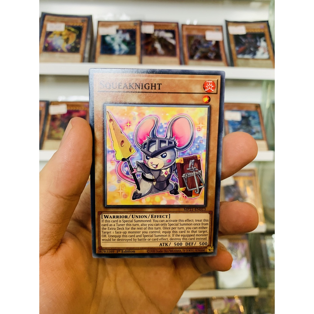 Thẻ Bài Lẻ YugiOh! Mã MP21-EN013 - Squeaknight - Common - 1st Edition