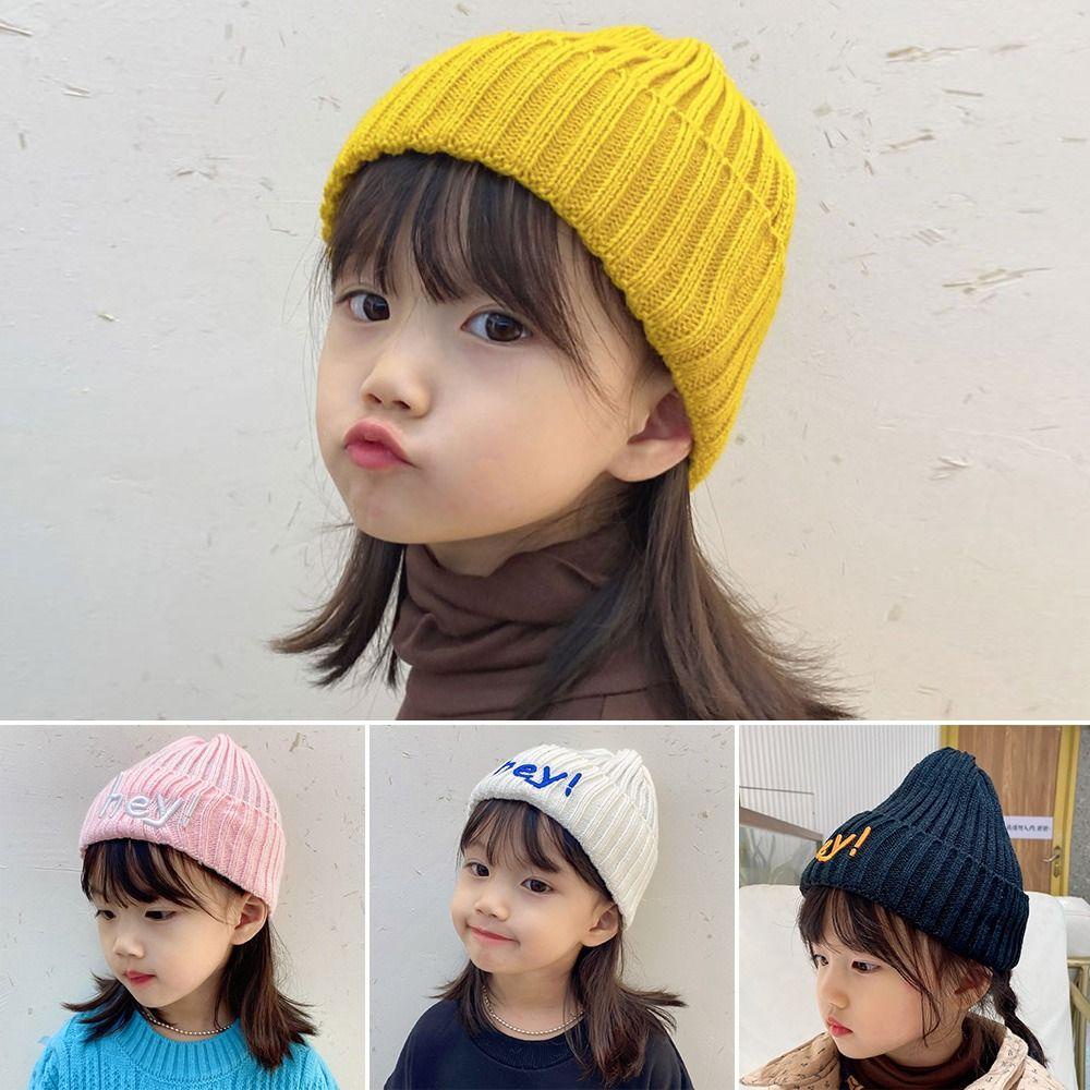 Layor1 Mũ Dệt Kim Chống Gió Mùa Thu Đông Dễ Thương