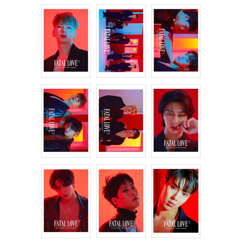 [Ép Lụa] Lomo Card MONSTA -Fatal Love Teaser (36 ảnh)