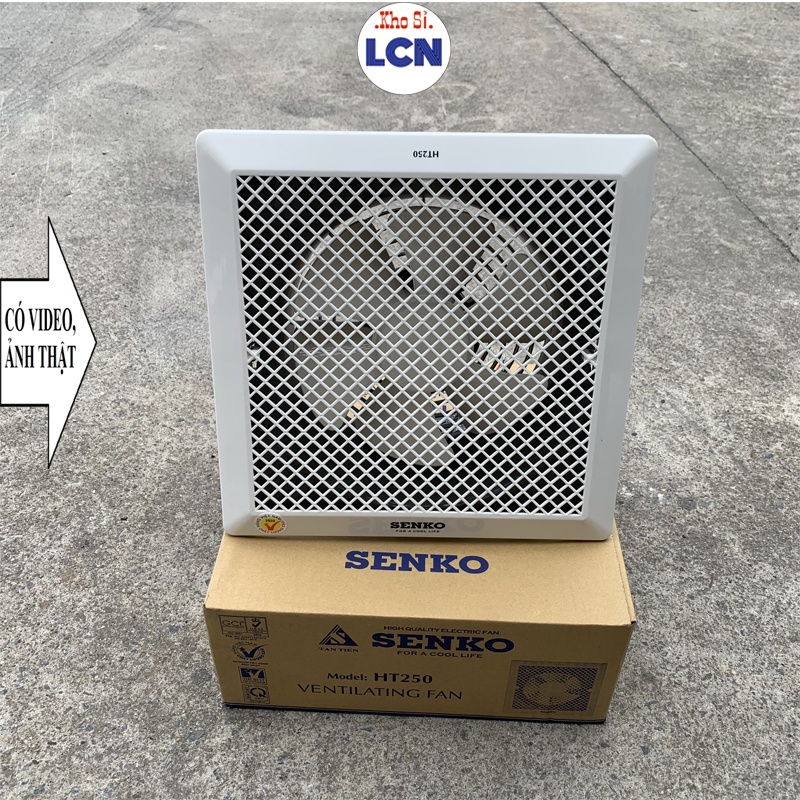 Quạt Hút Trần Senko HT250  💎FREESHIP💎 Quạt Hút Âm Trần Hút 1 chiều
