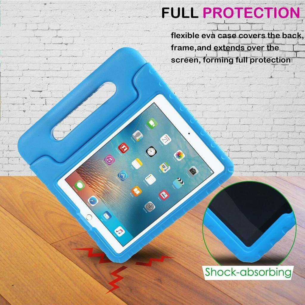 Ốp máy tính bảng kiểu dáng chống sốc có quai cầm tiện lợi dành cho iPad Air 1/iPad Air 2