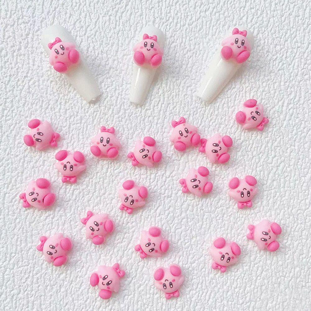 Set 10 Phụ Kiện Trang Trí Móng Tay 3D Dễ Thương|Phụ Kiện Trang Trí Móng Tay Nghệ Thuật DIY Nhiều Màu Sắc Thời Trang