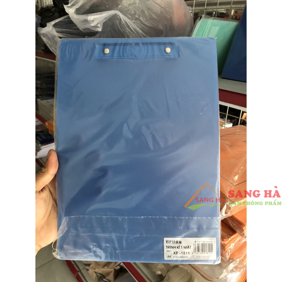 [Hỏa Tốc] Bìa trình ký đơn nhựa khổ A4 - A5 - Hàng cao cấp tại Nhà Sách Hà My