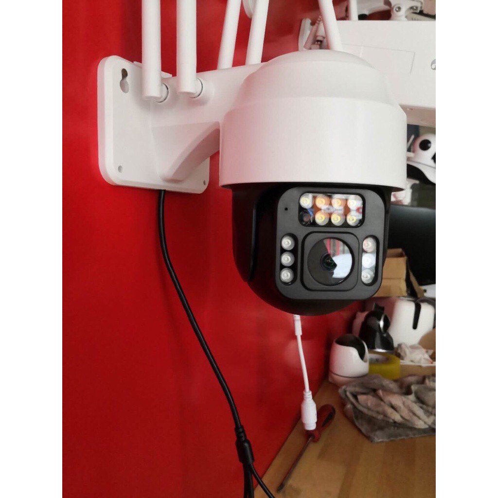 [Mã 267ELSALE hoàn 7% đơn 300K] Camera yoosee ngoài trời PTZ 3.0 MPX mắt nhện | BigBuy360 - bigbuy360.vn