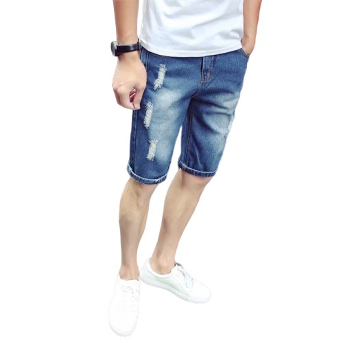 Quần Short Denim 7 Tấc Thời Trang Cho Nam 9.9