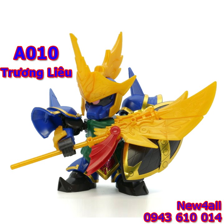 Đồ chơi lắp ráp SD/BB Gundam Tam Quốc A010 Trương Liêu - Mô hình Gundam mg Anime giá rẻ đẹp New4all The Three Kingdoms