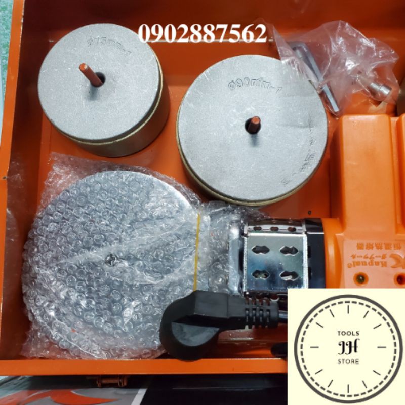 máy hàn nhiệt ống nước, ống PVC kapusi hàng japan D110