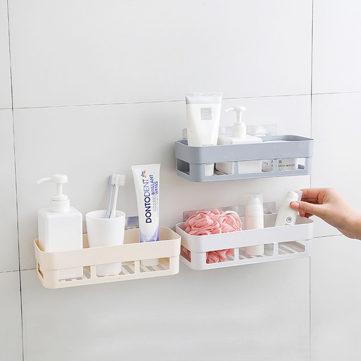 KỆ NHÀ TẮM DÁN TƯỜNG MẪU MỚI LOẠI DÀY