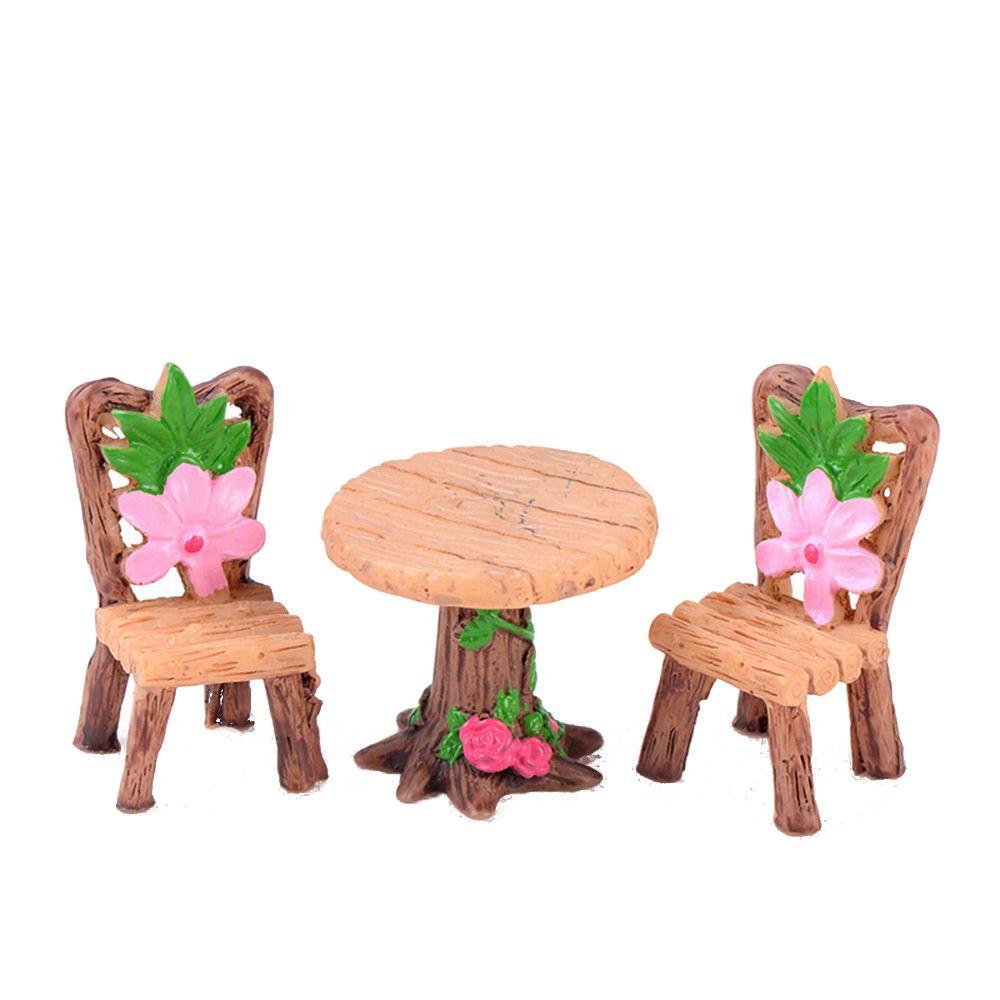 Set 3 Tượng Nhựa Dễ Thương Dùng Để Trang Trí Vườn Cây Tiện Dụng