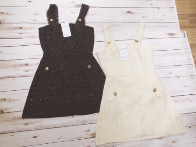 JUMPSUIT dạ tweed 2 dây siêu đẹp
