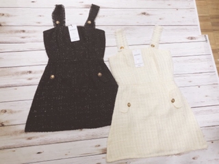 JUMPSUIT dạ tweed 2 dây siêu đẹp