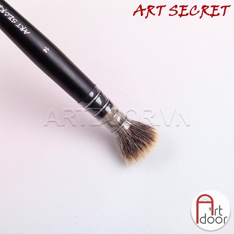 [ARTDOOR] Cọ vẽ Acrylic ART SECRET đầu Bằng lông Lửng (685F)