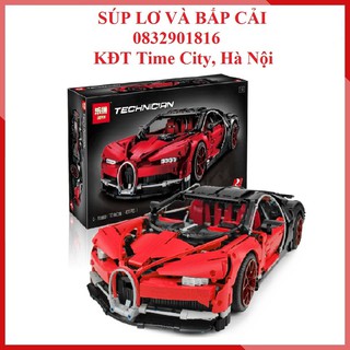 Lepin 20086 Siêu xe Bugatti màu đỏ - Đồ chơi lắp ráp, xếp hình thông minh