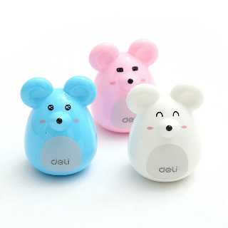 Gọt chì - Đồ chuốt bút chì Hình Chú Chuột - Deli 0569