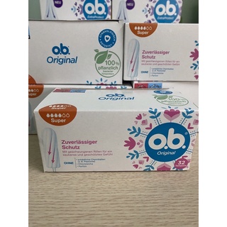 Thanh lý Tampon o.b của Đức