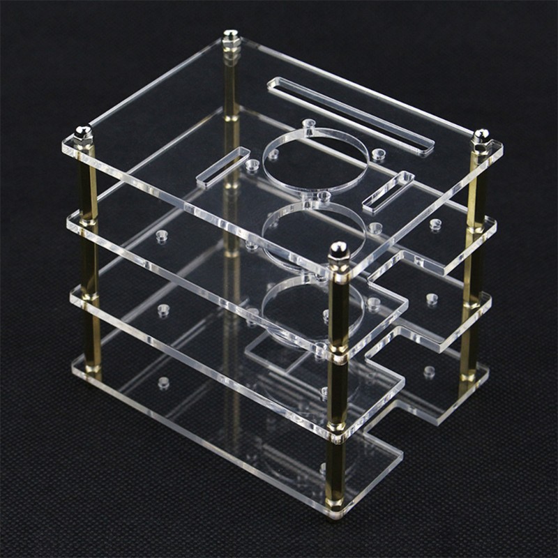 Bo Mạch Tích Hợp Quạt Tản Nhiệt Chuyên Dụng Cho Raspberry Pi 4 / 3b + / 3
