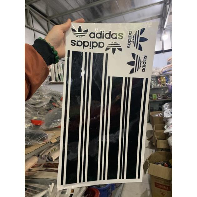 Tem Adidas SH Loại Cán 3 Lớp Chống Phai Màu