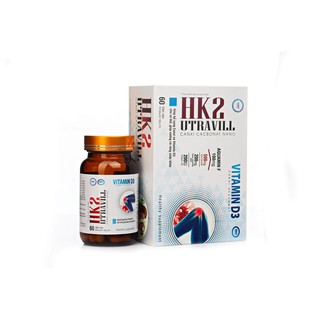 (CHÍNH HÃNG) HK2 UTRAVILL BỔ SUNG CANXI VÀ VTAMIN D3 LOẠI 60V
