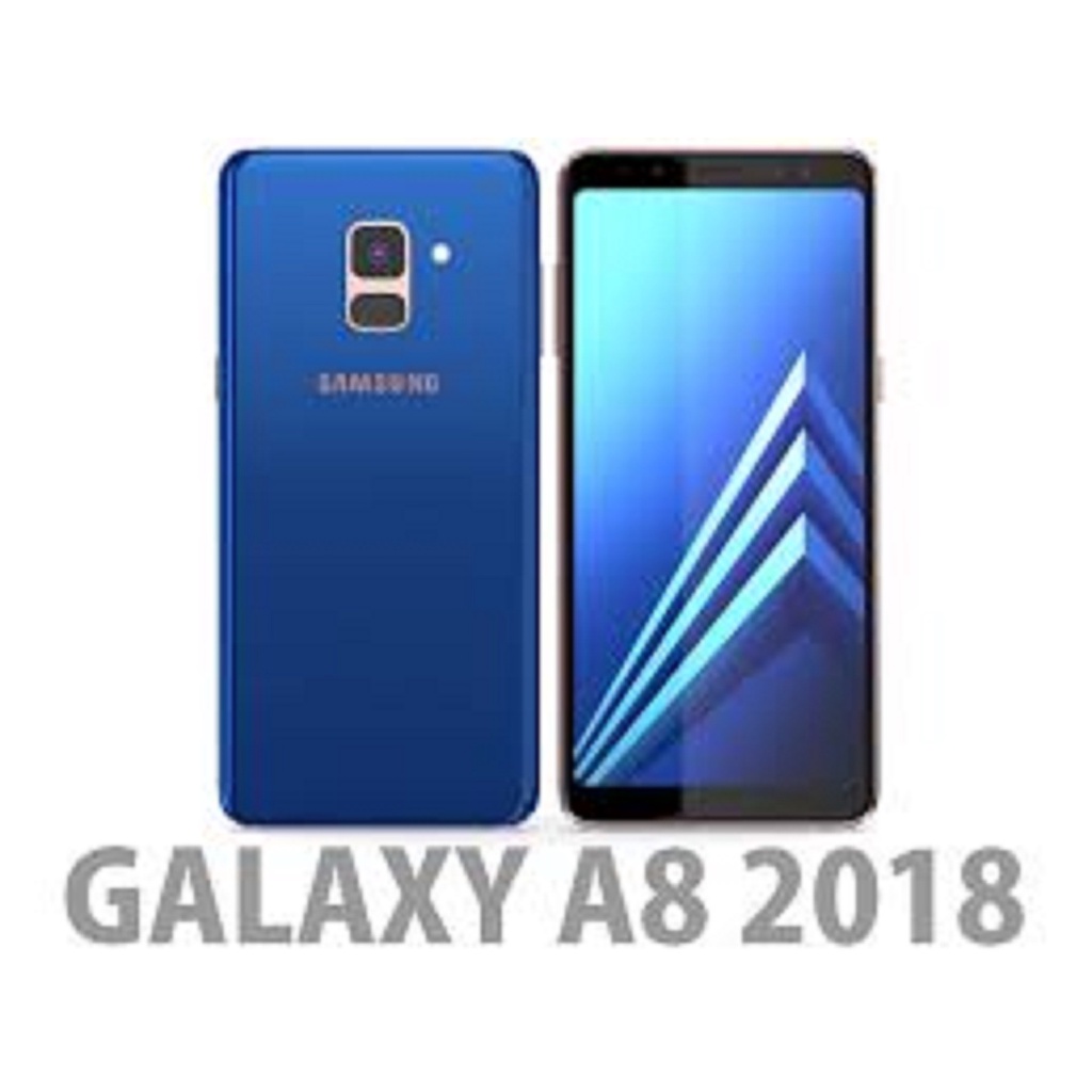 điện thoại Samsung Galaxy A8 2018 2sim ram 4/64G màn hình rộng chơi game mượt, máy đẹp keng - BCC 03