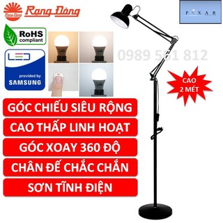 Đèn cây Pixar cao 2 mét, Bóng đổi màu LED 7W Rạng Đông, ChipLED Samsung