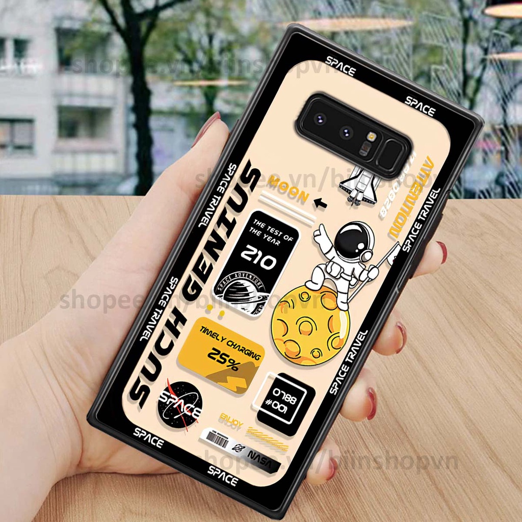 Ốp Samsung Note 8 phi hành gia vũ trụ space.x siêu đẹp, thời trang
