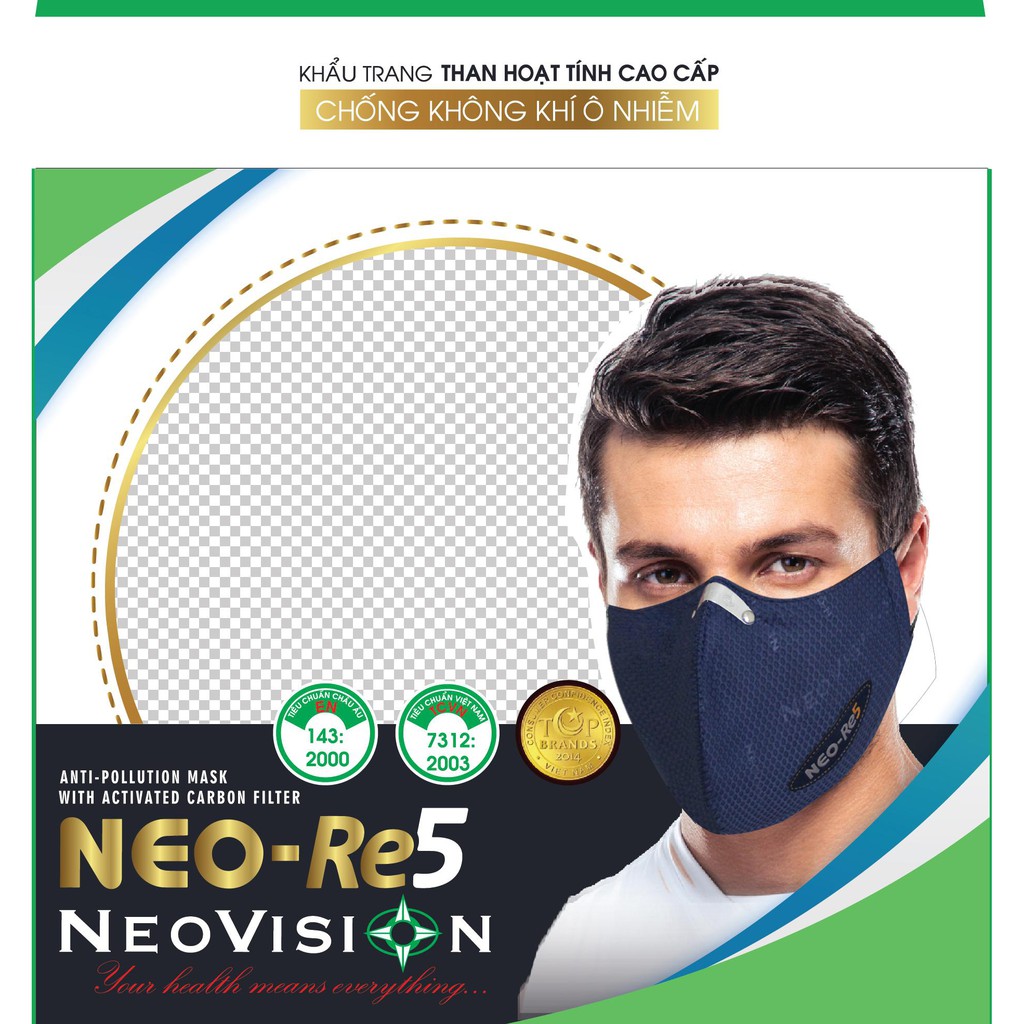 [Mã FAMAYFA2 giảm 10K đơn 50K] Khẩu Trang Than Hoạt Tính NeoMask Neo-Re5 (Qua Tai) | BigBuy360 - bigbuy360.vn