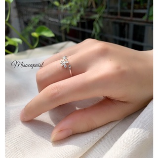 Nhẫn nguyệt quế bạc ta, freesize