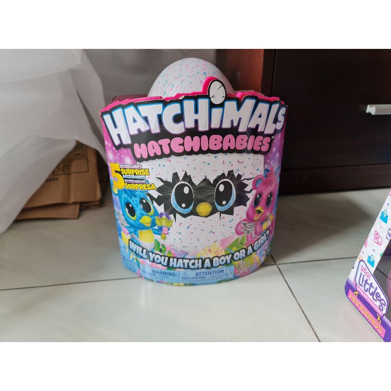 Thú bông có pin hatchibabies ponnette / cheetree / Foxfin hàng nhập Mỹ