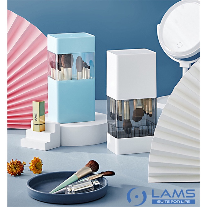 Hộp đựng cọ trang điểm, hộp cọ trang điểm thông gió LAMS