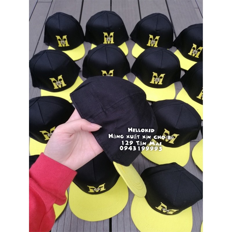 mũ snapback thêu chữ