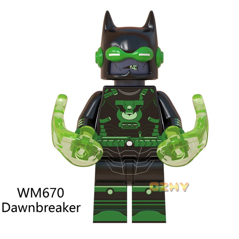 Mô hình đồ chơi Lego hình siêu anh hùng Dark Nights Batman Drawnbreaker cho trẻ em WM6057