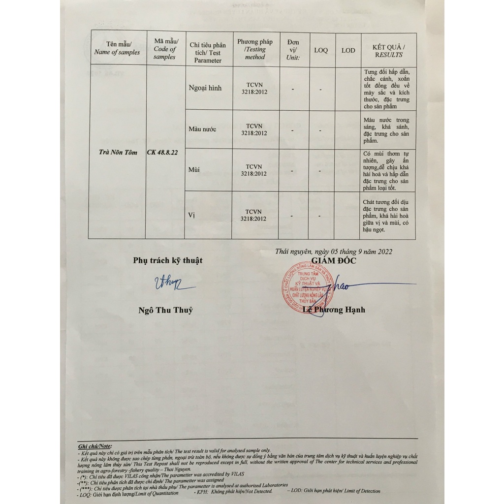 Trà Nõn Tôm Thái Nguyên 1kg (10 gói 100g), Trà Xanh Tâm Thái, Trà Nõn Tôm Thanh Tâm 1kg