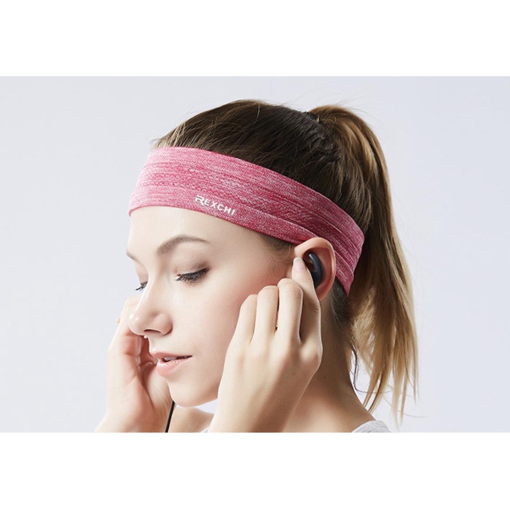 Băng Đô Thể Thao Headband Cotton Chặn Mồ Hôi Tập Yoga Gym Băng Trán Thấm Mồ Hôi Mát Lạnh Cao Cấp