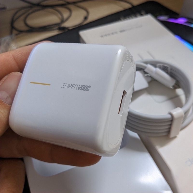 Bộ Sạc Oppo Công Nghệ Sạc Type-C Siêu Nhanh 65W Sạc Chính Hãng .
